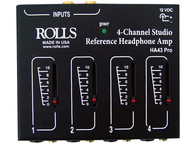 ROLLS HA43 Pro Headphone Amp 